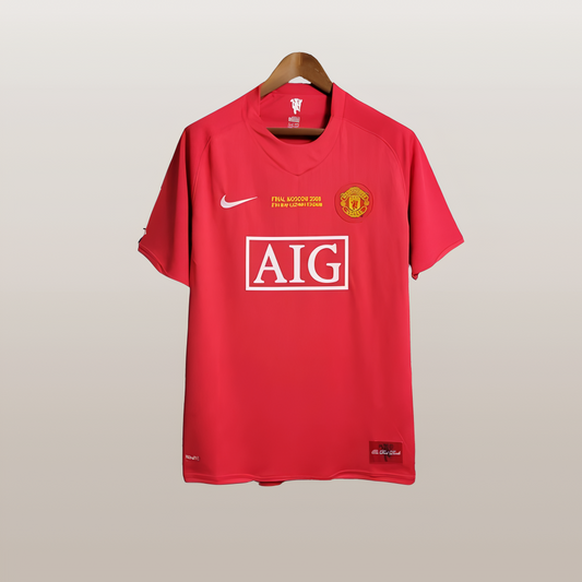 2007/2008 Manchester United Home Champions Edition Kit